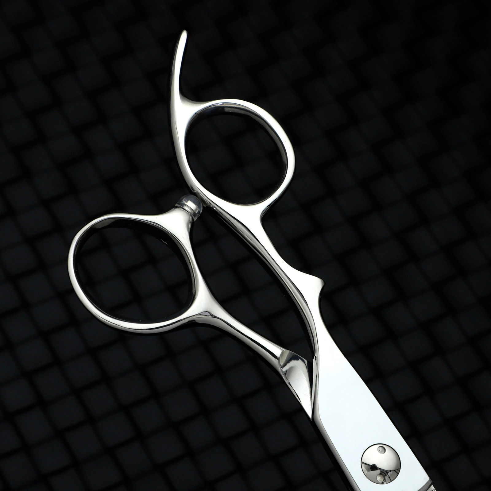 Professional left-handed scissors Barber texture thinning shears 440C 6-6.5-6.8inch Hair cutting tools 250312