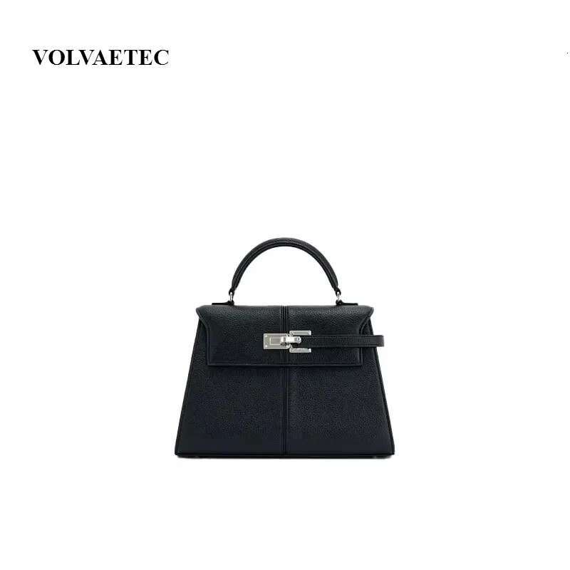 VOAETEC Niche Design Trapezoidal Handbag Going Out To Work Messenger Bag Women's Large Capacity High Sense Fashion Trend