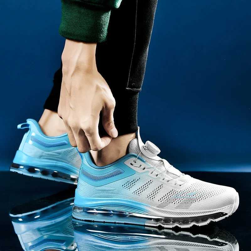 Large Size Air Cushion Running Shoes Men Jogging Sports Shoes Brand Design Sneakers Men Cfy Gym Training Shoes M Footwear Z250411