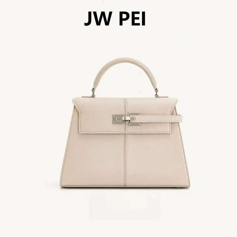 JW PEI Women's Trapezoidal Large Capacity Kelly Bag, High-End Handbag, Diagonal Cross
