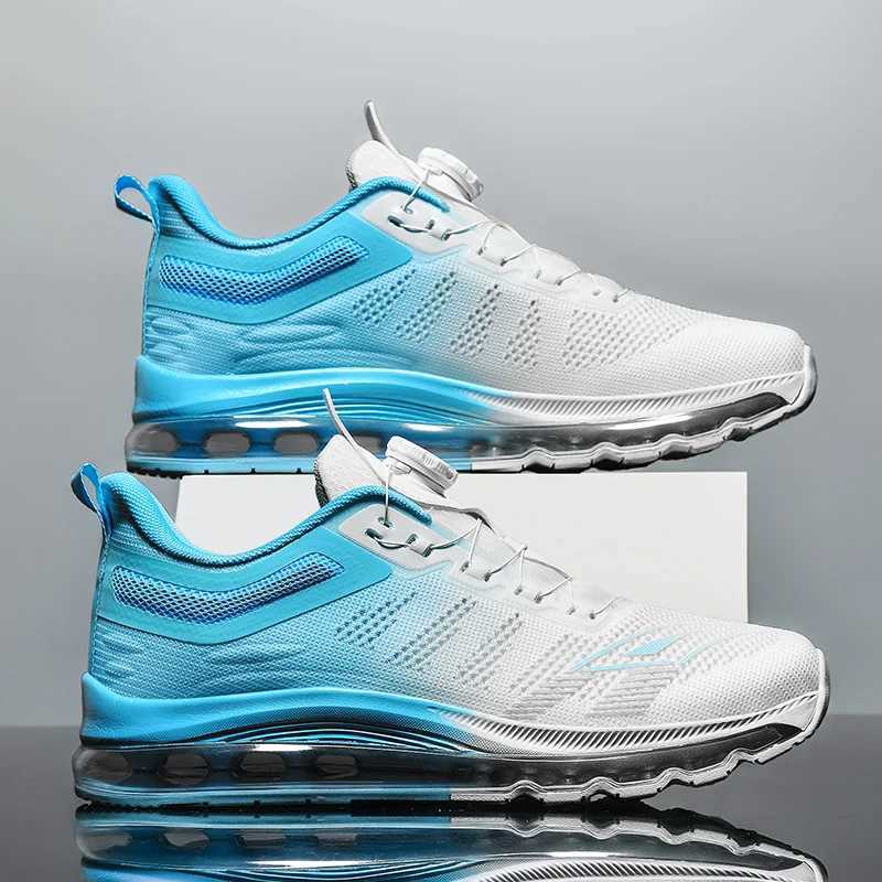 Large Size Air Cushion Running Shoes Men Jogging Sports Shoes Brand Design Sneakers Men Cfy Gym Training Shoes M Footwear Z250411