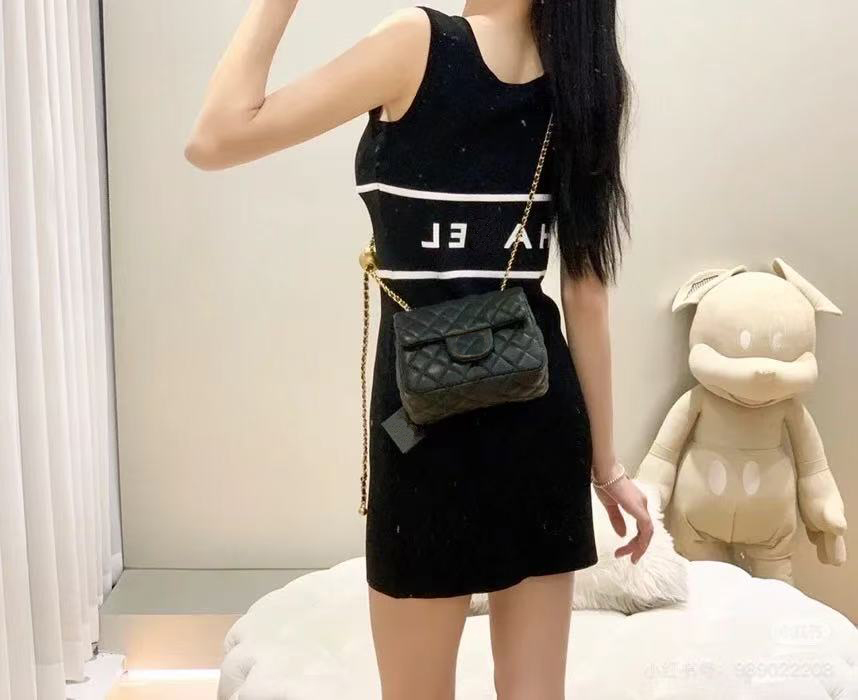 Summer dresses womens dress designer brand casual dresses high-end custom high-waisted skirts Fashion girls black slim dress black full dress