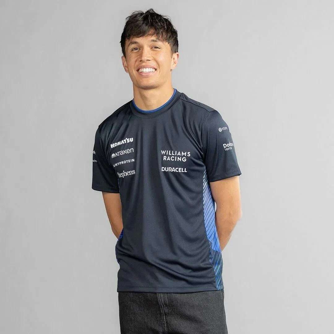 F1 Williams Racing Team Carlos Sainz Formula One Alex Albon 2025 T-Shirt Men's, Women's, Children's Car Fans' Shirt