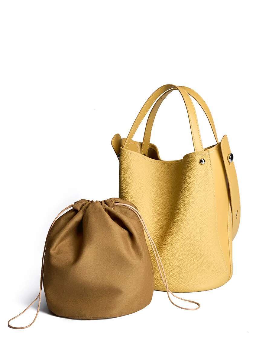 Bags Ladies Genuine Leather For Women Designer Handbags Famous Brands Bucket Bag