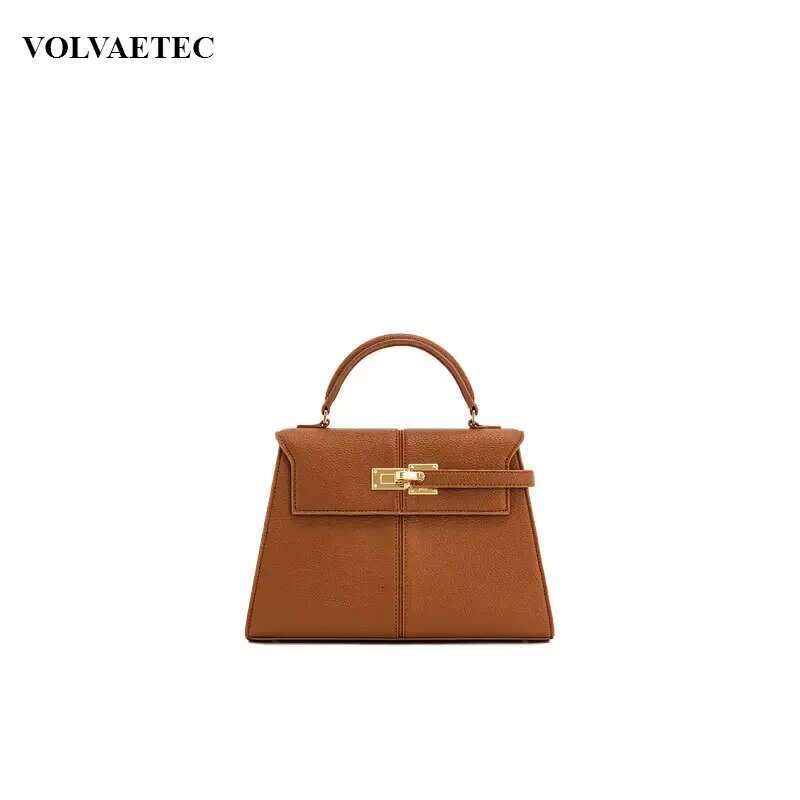 VOAETEC Niche Design Trapezoidal Handbag Going Out To Work Messenger Bag Women's Large Capacity High Sense Fashion Trend