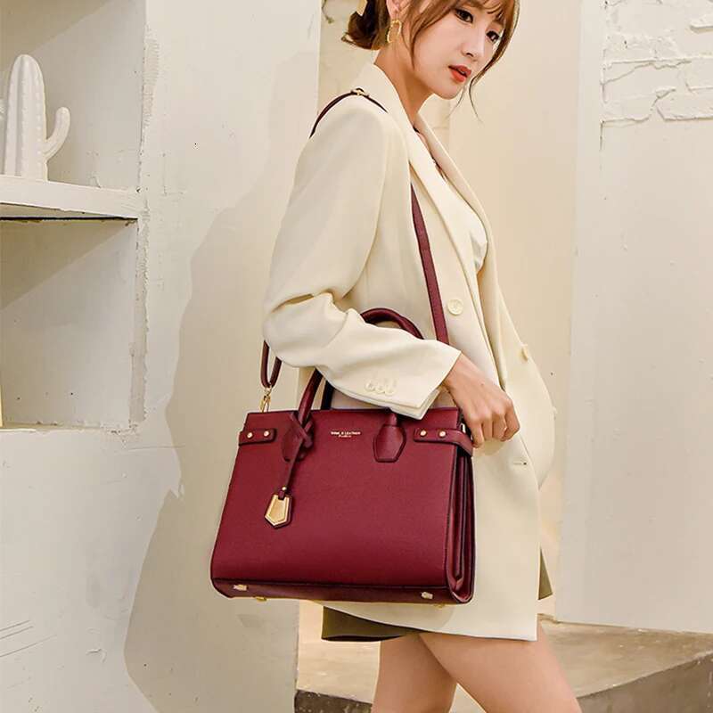 Genuine Brand Handbags For Women 2024 Ladies Hand Bag Female Leather Shoulder Top-Handle Crossbody Bags Casual Tote Sac