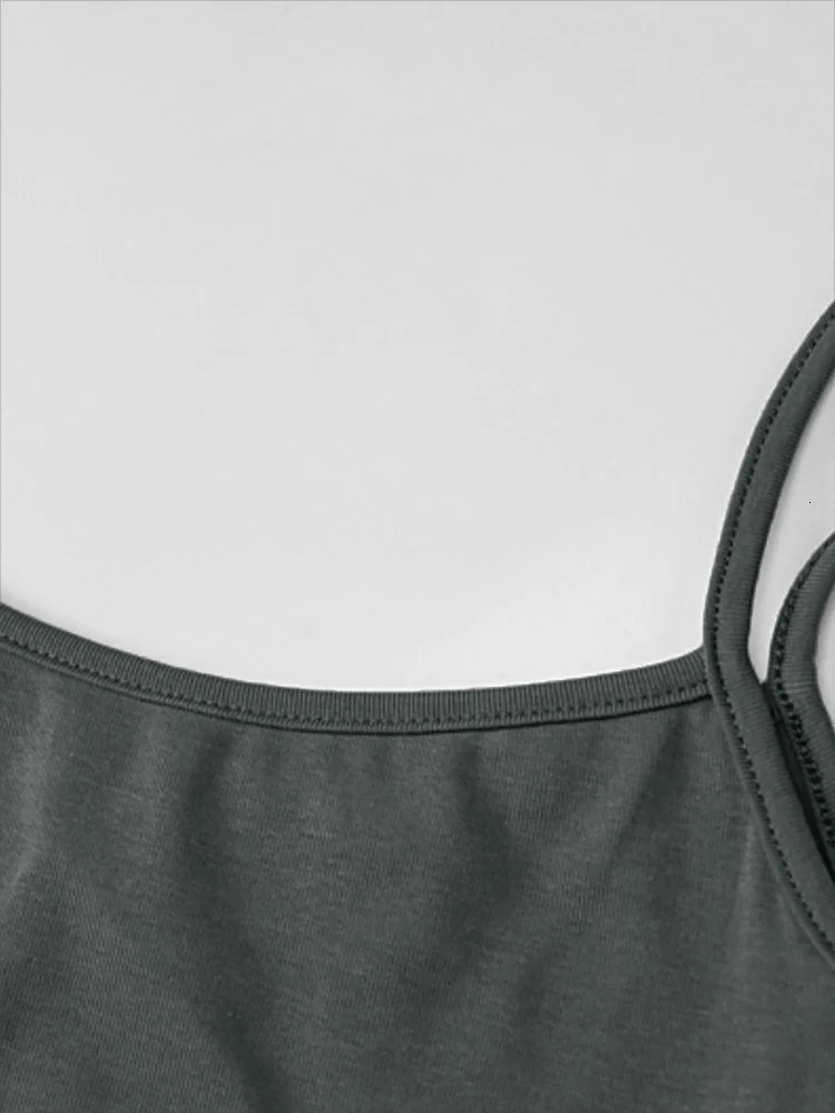 Summer Womens Fashion Simple Temperature Suspension Long Back Strapless Slimming Sexy Sweet Casual Dress 250313