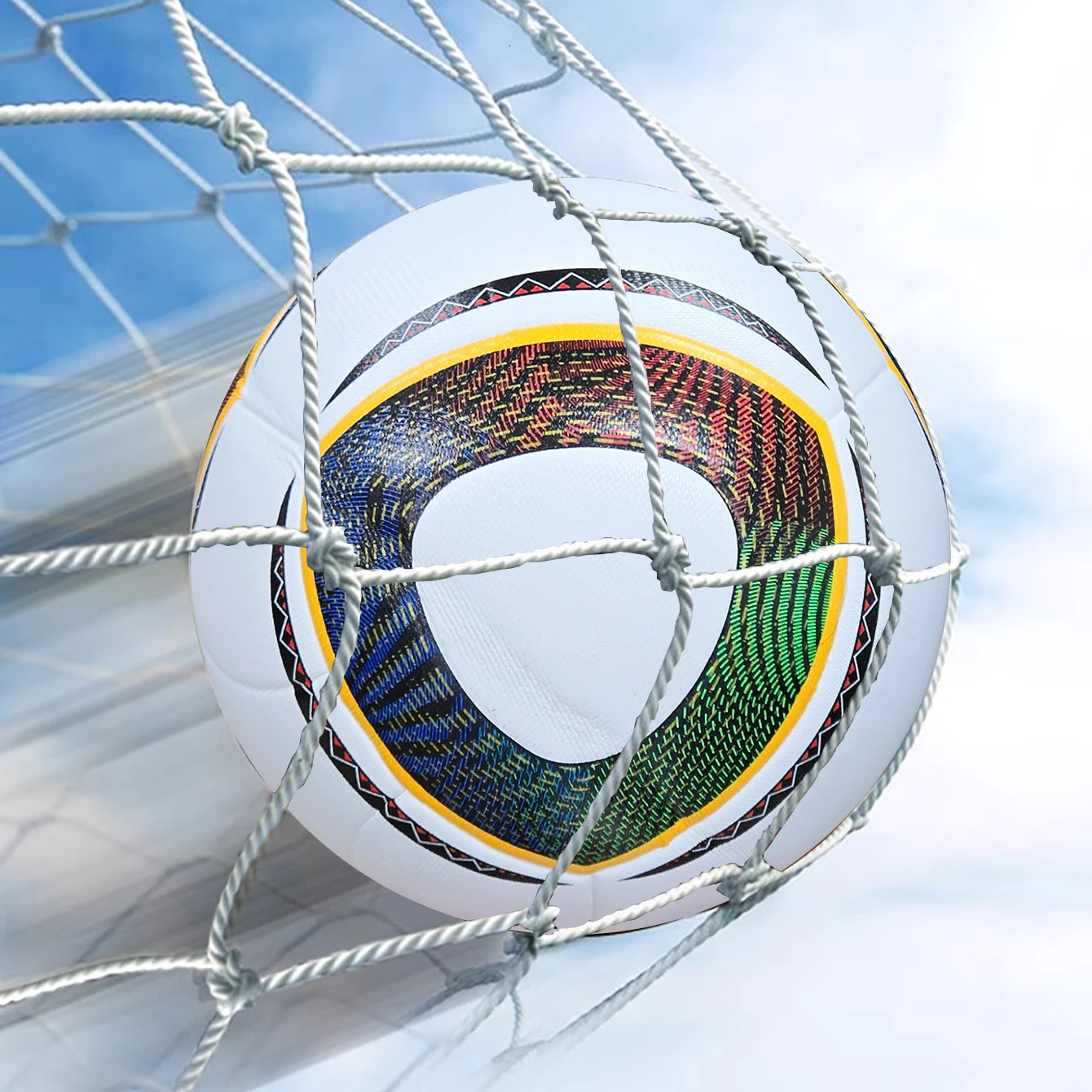 Mens football highquality size 5 PU adult futebol childrens outdoor sports training ball 2010 game professional team 250305