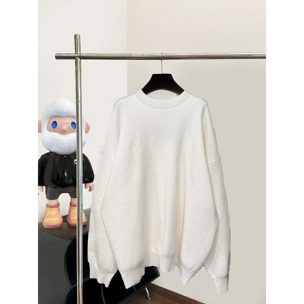 3M Letter Embroidered Long Sleeved Knitted For Men And Women Pullover Sweater