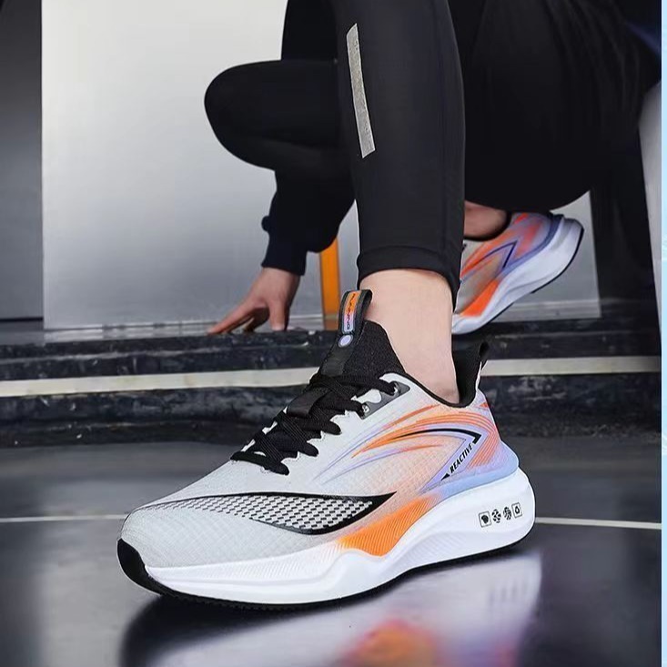 2025 New Men's Sports Breathable Mesh Designer Trendy Fashion High end Casual Single Shoe Lace Low cut Student Comparison Running Shoes