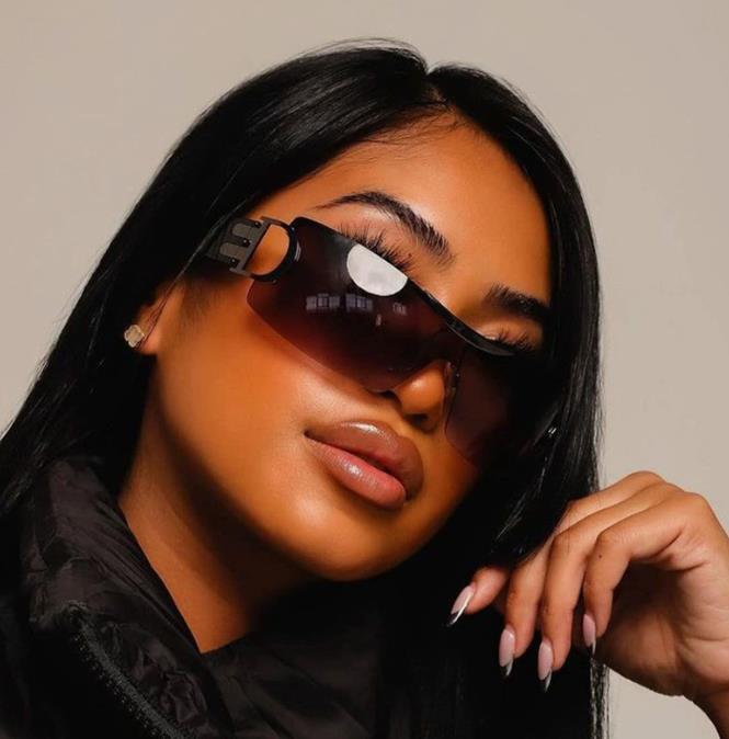 y2k new punk cross-border future sunscreen sunglasses European and American spice girls driving outdoor fashion cross-border sunglasses