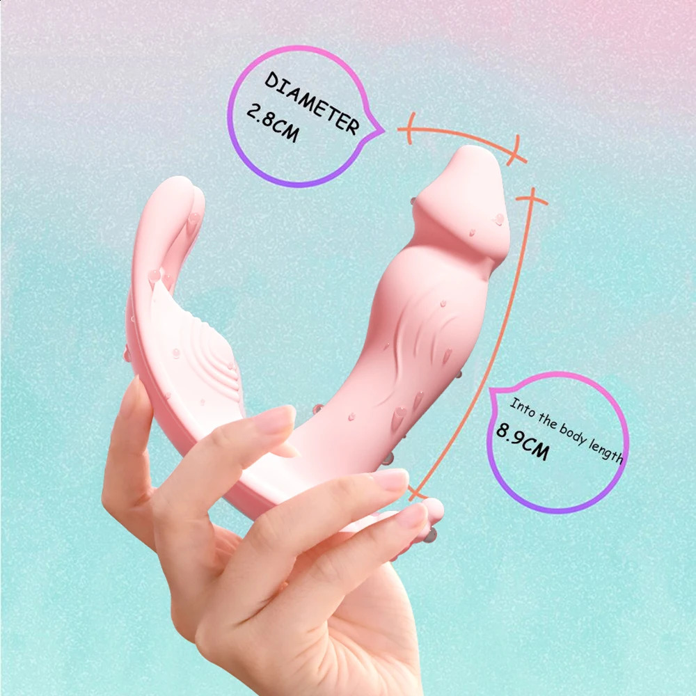 Remote control vibrator for womens wearable underwear and penis Gspot clitoral stimulation adult sex toy coupler vibration massager 250313