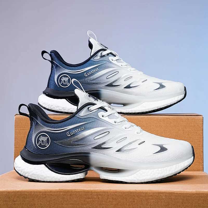 Professional Running Shoes For Men Lightweight Breathable Mesh Soft Sneakers 2024 New Mens Outdoor Sports Tennis Walking Shoes Z250411