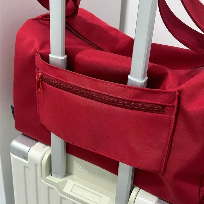 Large Crossbody Travel Tote Bags for Women 2025 Canvas Shoulder Messenger Bag Sports Yoga Satchels Fashion Woman Handbag R250312