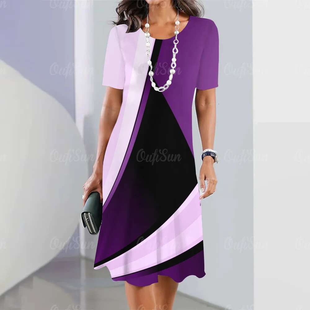 Fashion Summer Women 2023 Sexy Evening Dresses Casual Elegant And Pretty Holiday Party Dress 3D Gradient Print Clothing