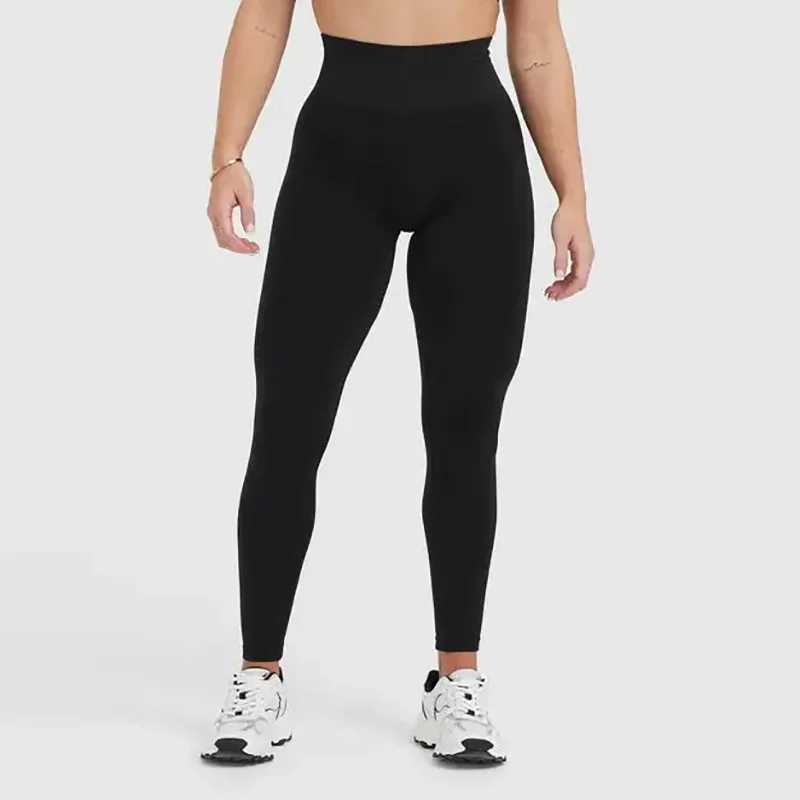 Active Pants Oneractive Fitn Women Sport Seaml Leggings High Waist Elastic Solid Leggings Gym Trainning Joggings Pants Female Y2503129KZM