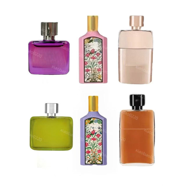 top Designer Brand guilty elixir de parfum 90Ml gardenia flora 100ml Men's and Women's Cologne Perfumes Lasting good smell fast delivery