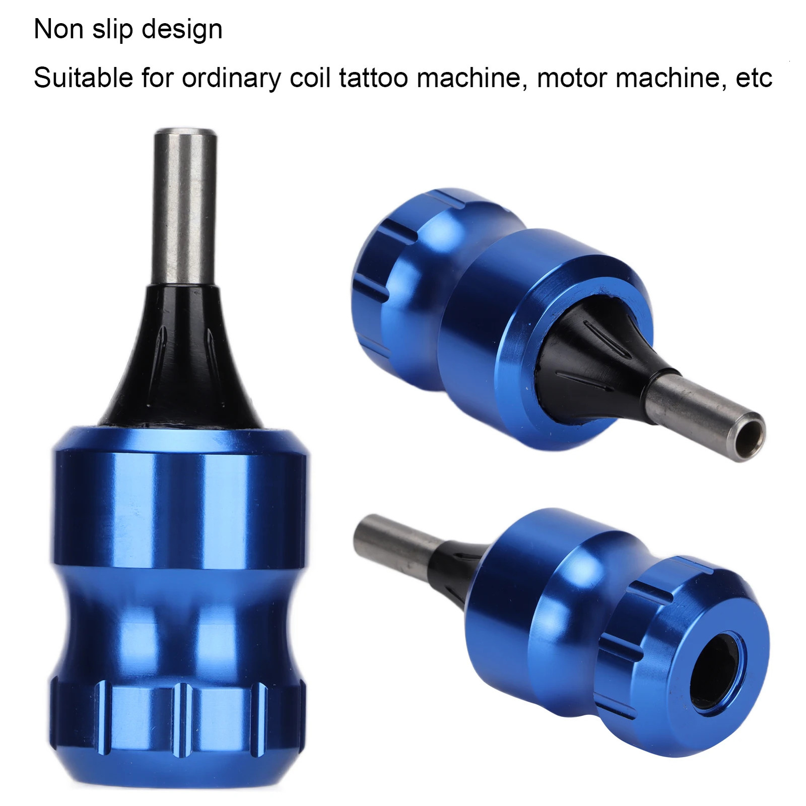 Tattoo Handle Cartridge Tattoo Grip Alloy Adjustable Tattoo Machine Handle Grip with Drive Bars for Professionals 250306