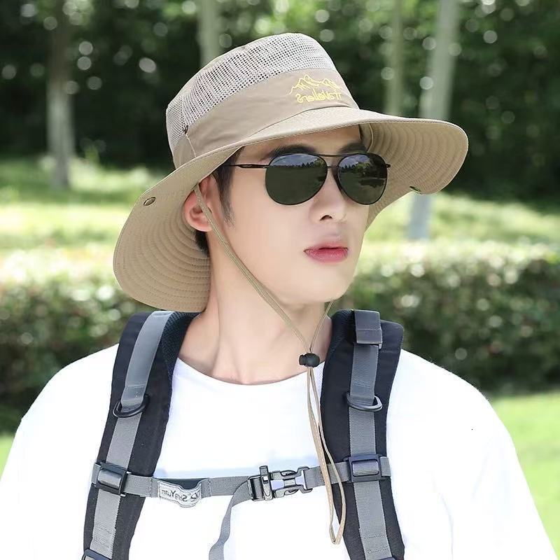 baseball cap Sunscreen Summer Outdoor Sunshade Cycg Big brim Sun Men's Fishing Fisherman's Hat