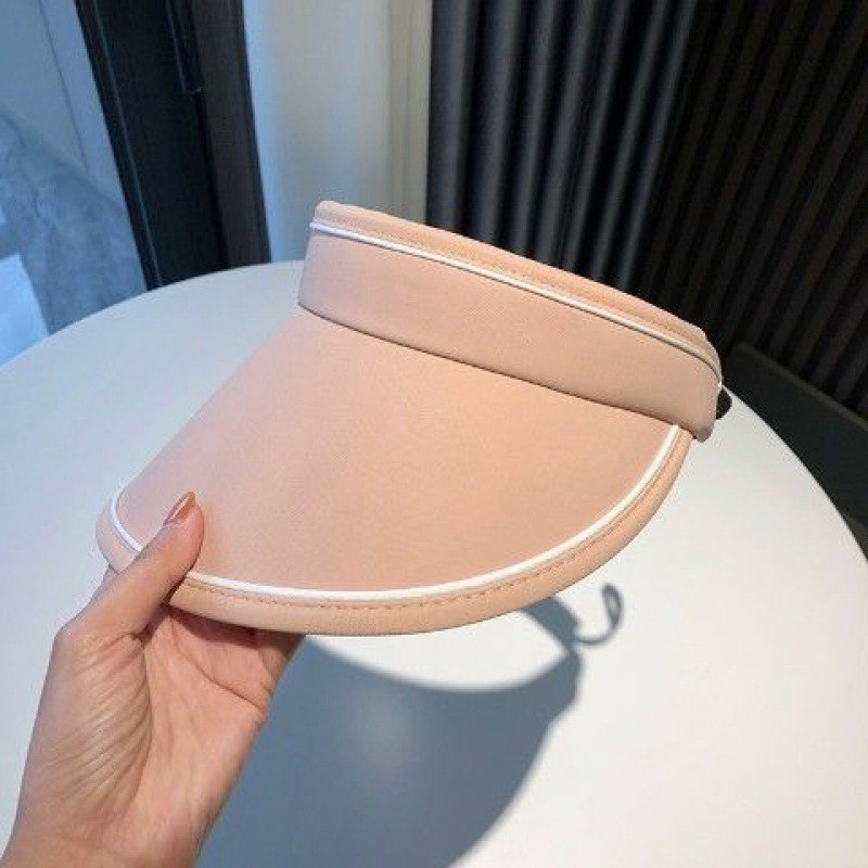 baseball cap New Women's Summer Big brimmed Sports Internet Celebrity UV Sunscreen Cute Cycg Headband Fisherman's Hat