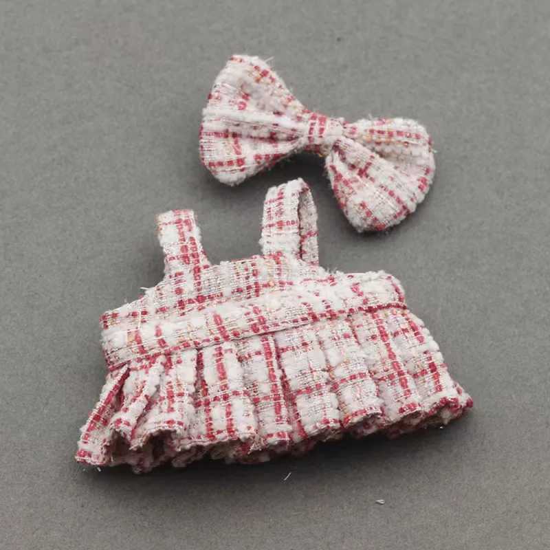 17CM Labubu Clothes Doll Clothes Outfit Accessories Designer Dress Set DIY Mini Dolls Clothing Girl GiftT250313