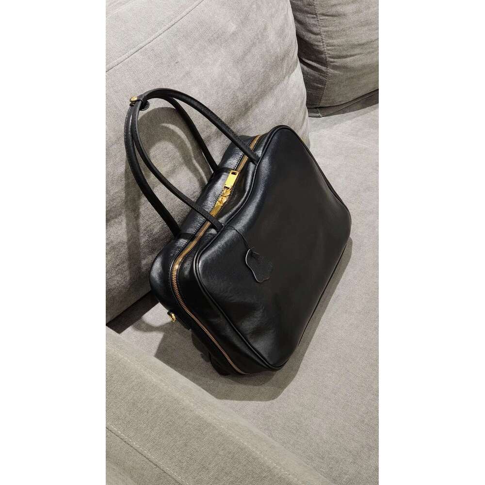 Women's Bags Women's Bags Design Large Capacity Leather Tote Soft Vintage Maillard Handbag Elegant Single Shoulder Bag For Office Use