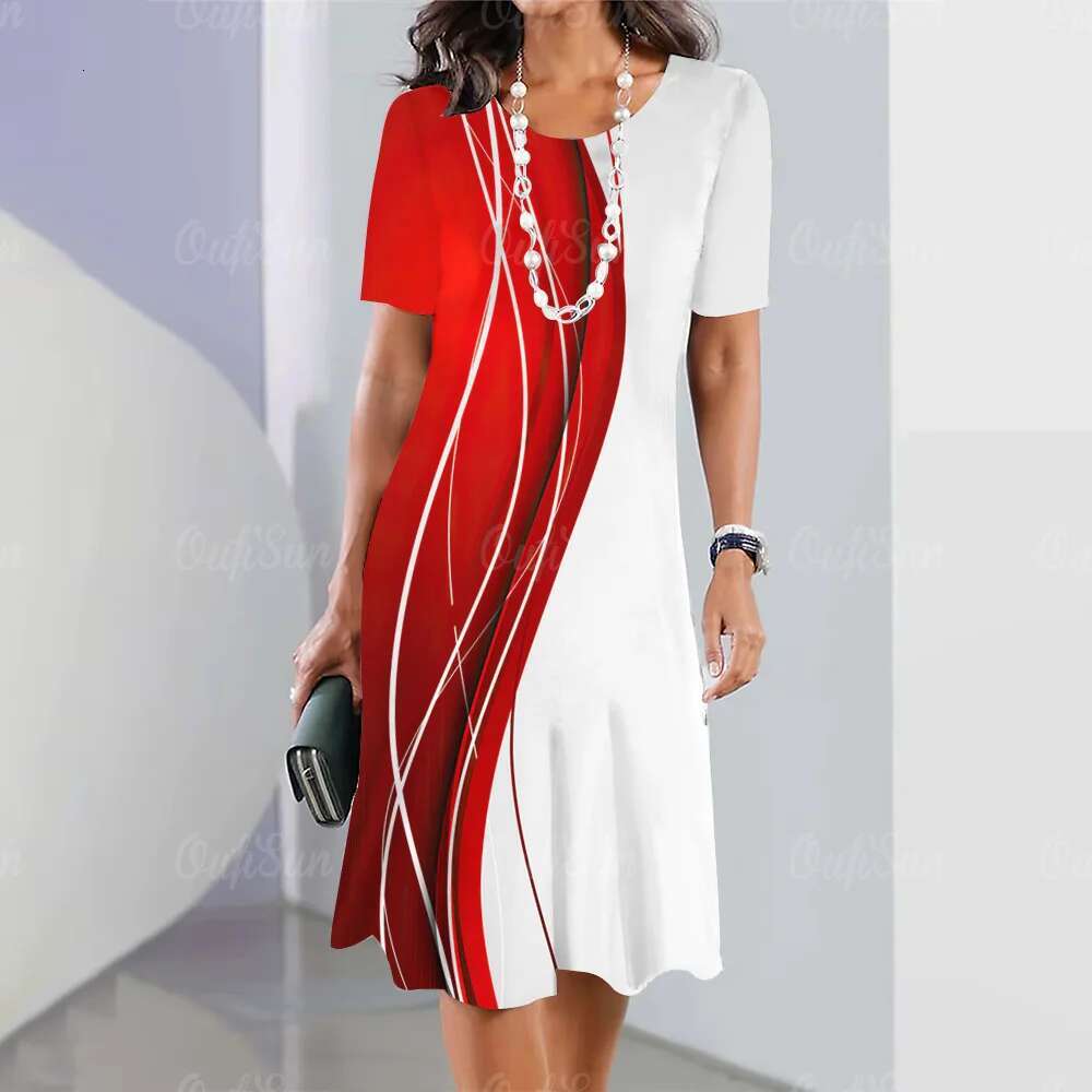 Fashion Summer Women 2023 Sexy Evening Dresses Casual Elegant And Pretty Holiday Party Dress 3D Gradient Print Clothing