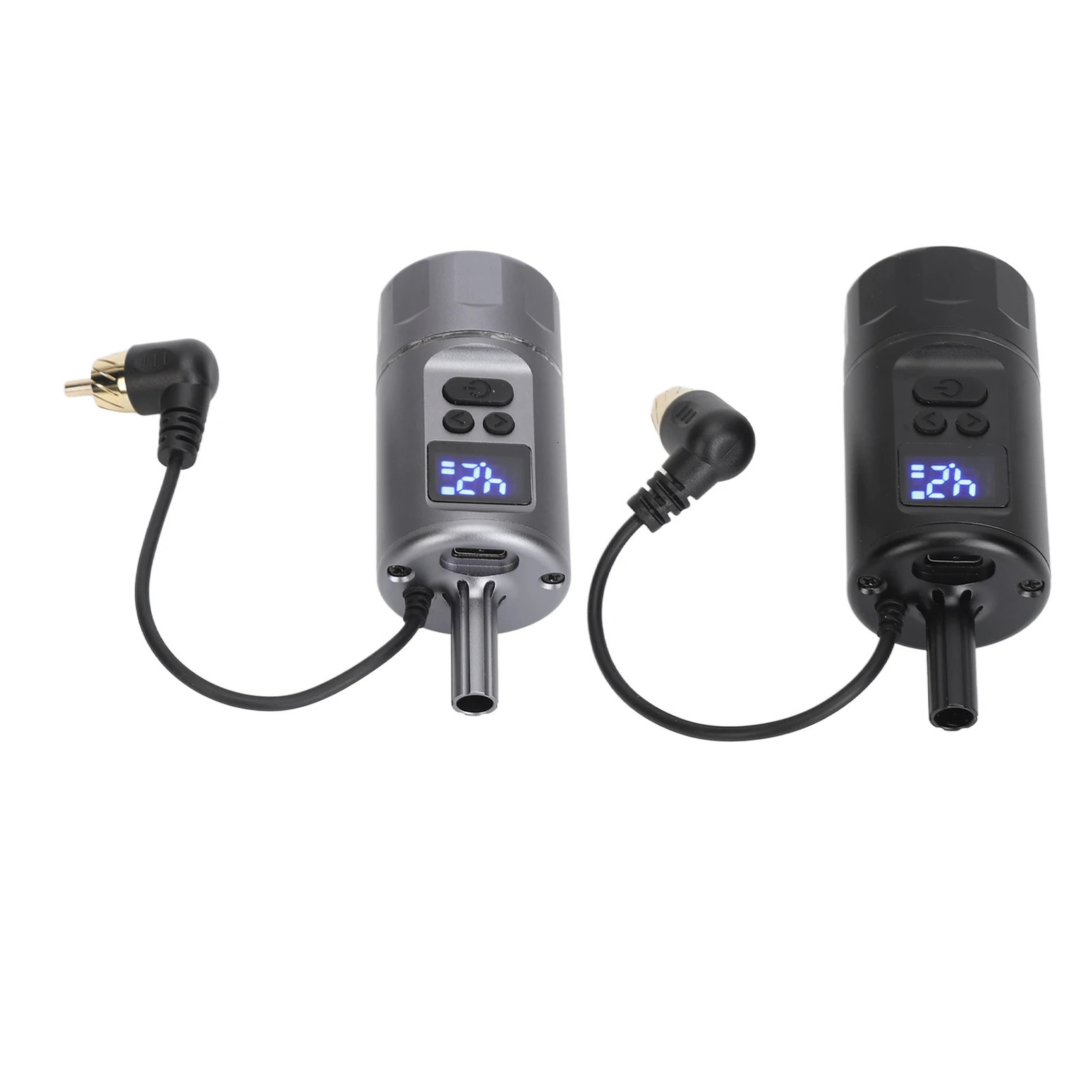 3 in 1 Cartridge Tattoo Battery Grip Interface Aluminum Alloy 1600mAh Tattoo Handle Power Supply 3 in 1 Tattoo Battery Grip 250306