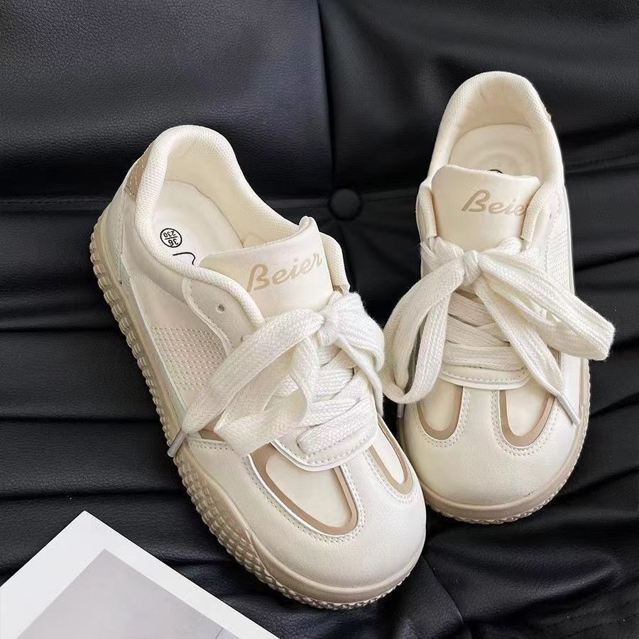 Women s Summer 25 New White Shoes Fashion Designer Popular Casual Shoes Multi Functional Breathable Sports Shoes Sponge Cake Bottom Plate Shoes Trendy