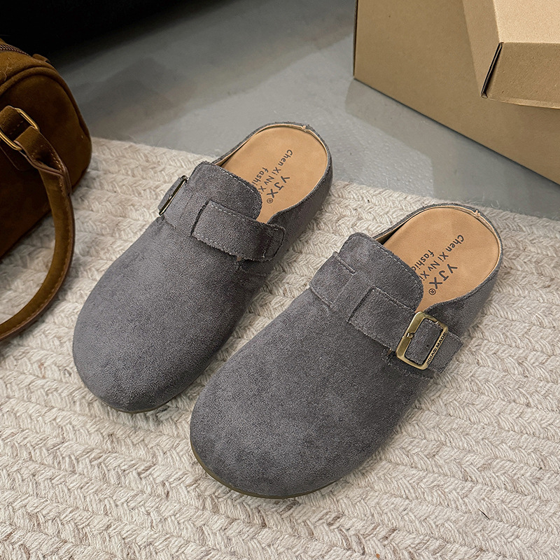 Thick-soled single-toed shoes Designer free Shipping External penetration Women sandals Can be worn outside can be home single shoes hot sale 2025