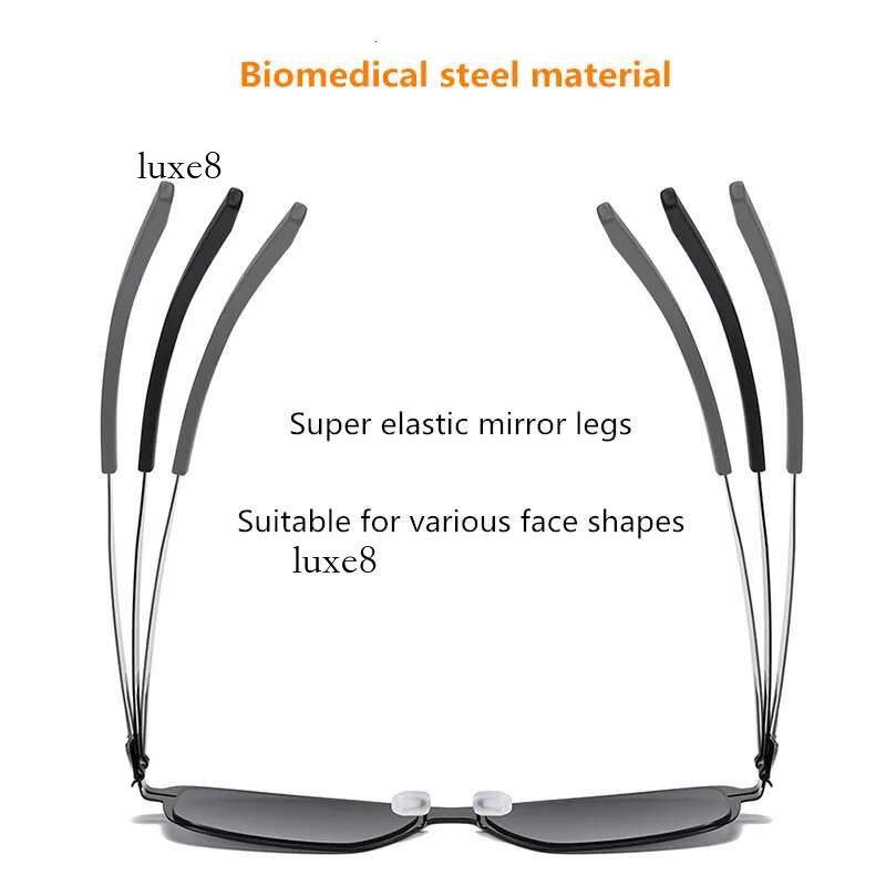 2025 High Quality Brand Fashion Sunglasses Men AMGBO Stainless Steel UV400 Germany Design Sun Glasses Women Ultralight Sunglass
