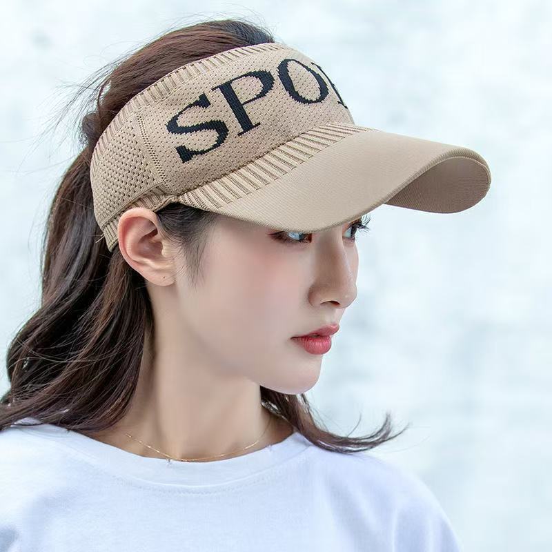 2025 New hat Flyknit Sky Top Sports and Leisure Sunscreen, UV Protection, Breathable Duck Tongue baseball cap