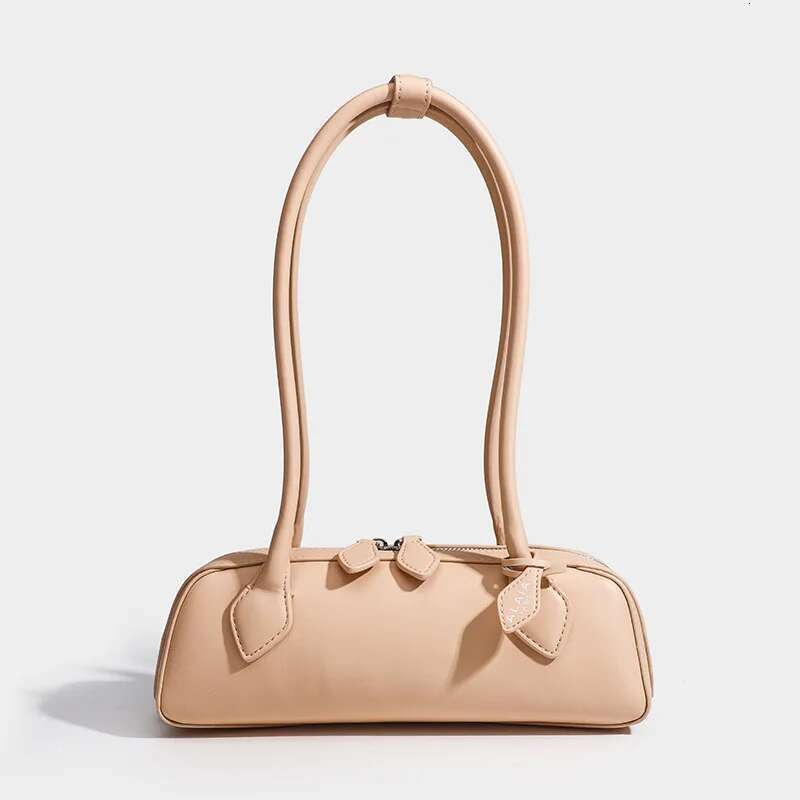 Women's Bags Fashion Women French Sausage Vintage Underarm Bag High-end Feel Leather Women's Handbag Single Shoulder