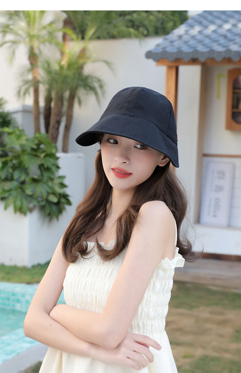 baseball cap 2025 new quick drying sunshade for women, big head circumference, face covering, fisherman hat, summer UV resistant sun hat