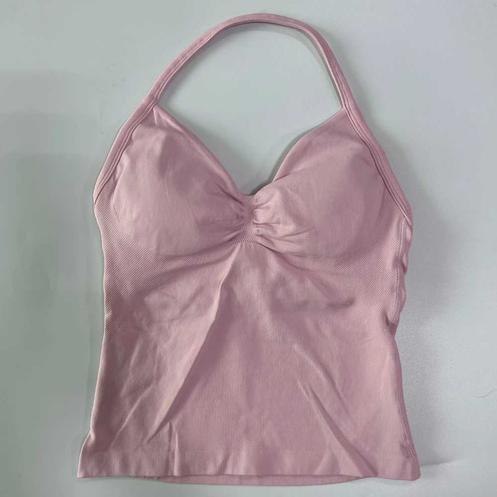 Active Shirts Tees New Releases Impact Longline Strappy Top Women Seaml Tank Tops Buit-in Bra Ruched Backl Gym Clothes Workout Top Y250312VO21