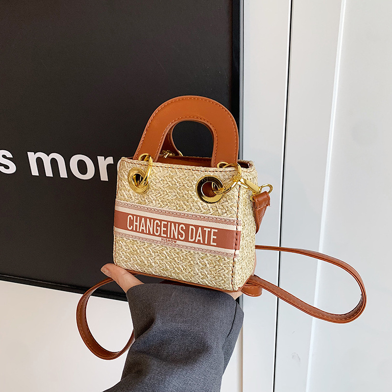 free shipping designer Shoulder Bags for woman Casual Fashion Knitting letter vintage Artwork black flap