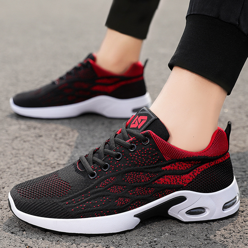 2025 new breathable lace up running shoes designer trendy and fashionable Korean version lightweight casual men's shoes