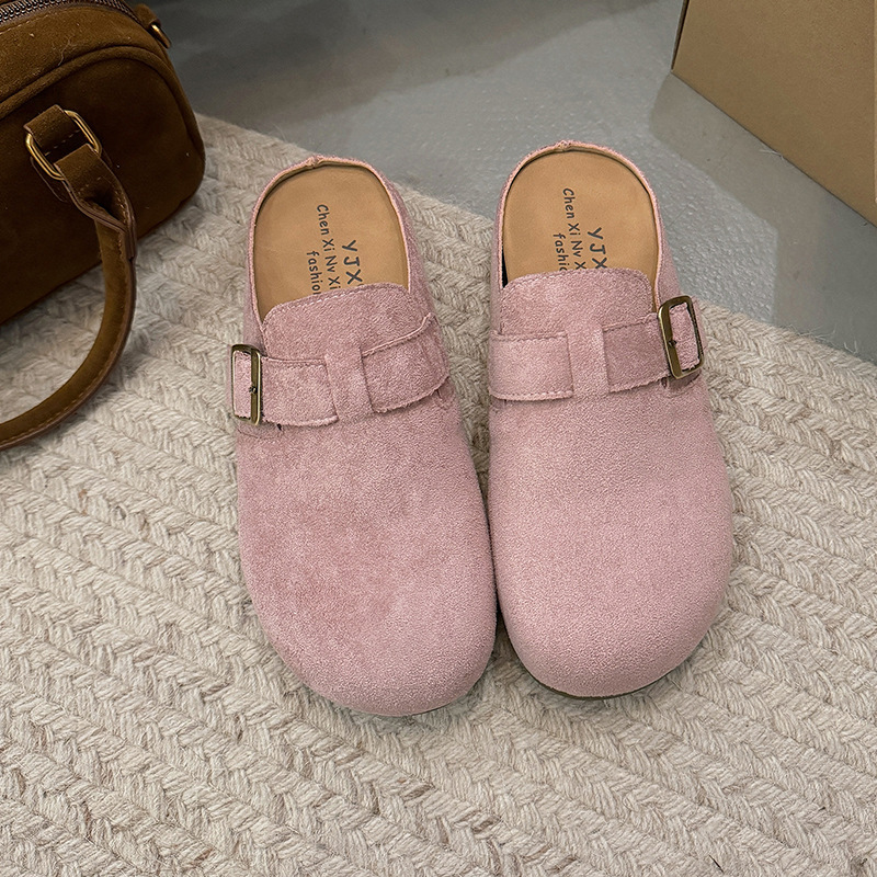 Thick-soled single-toed shoes Designer free Shipping External penetration Women sandals Can be worn outside can be home single shoes hot sale 2025