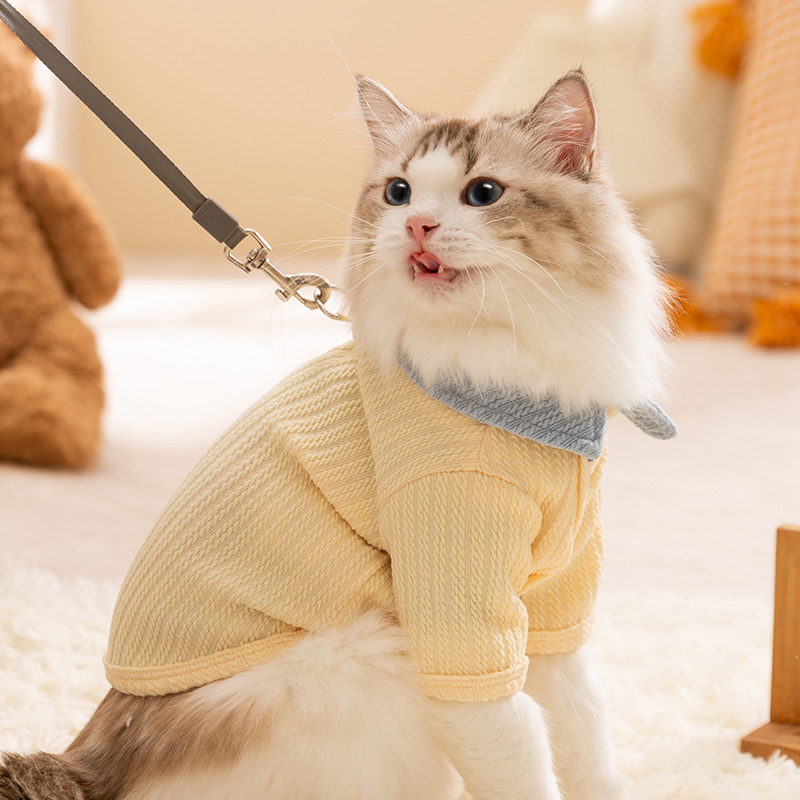 Season-Ready Cozy Apparel for Cats & Dogs - Colorful Spring & Autumn Top