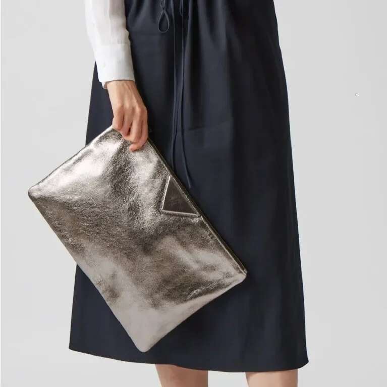 Women Day Clutch Bags Designer Lady Handbags Female Envelope Bags Pu Leather A4 Briefcase Bolsa Wallet Sier