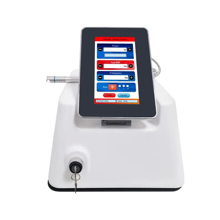 Diode Laser 980Nm Spider Vein Removal Machine Diode Laser Physiotherapy Vascular Therapy Varicose Treatment 30W Laser Diode Vascular Vein Remove Machi