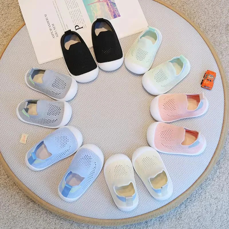 Baby toddler shoes soft sole non-slip breathable socks indoor and outdoor anti-odor floor shoes 250312