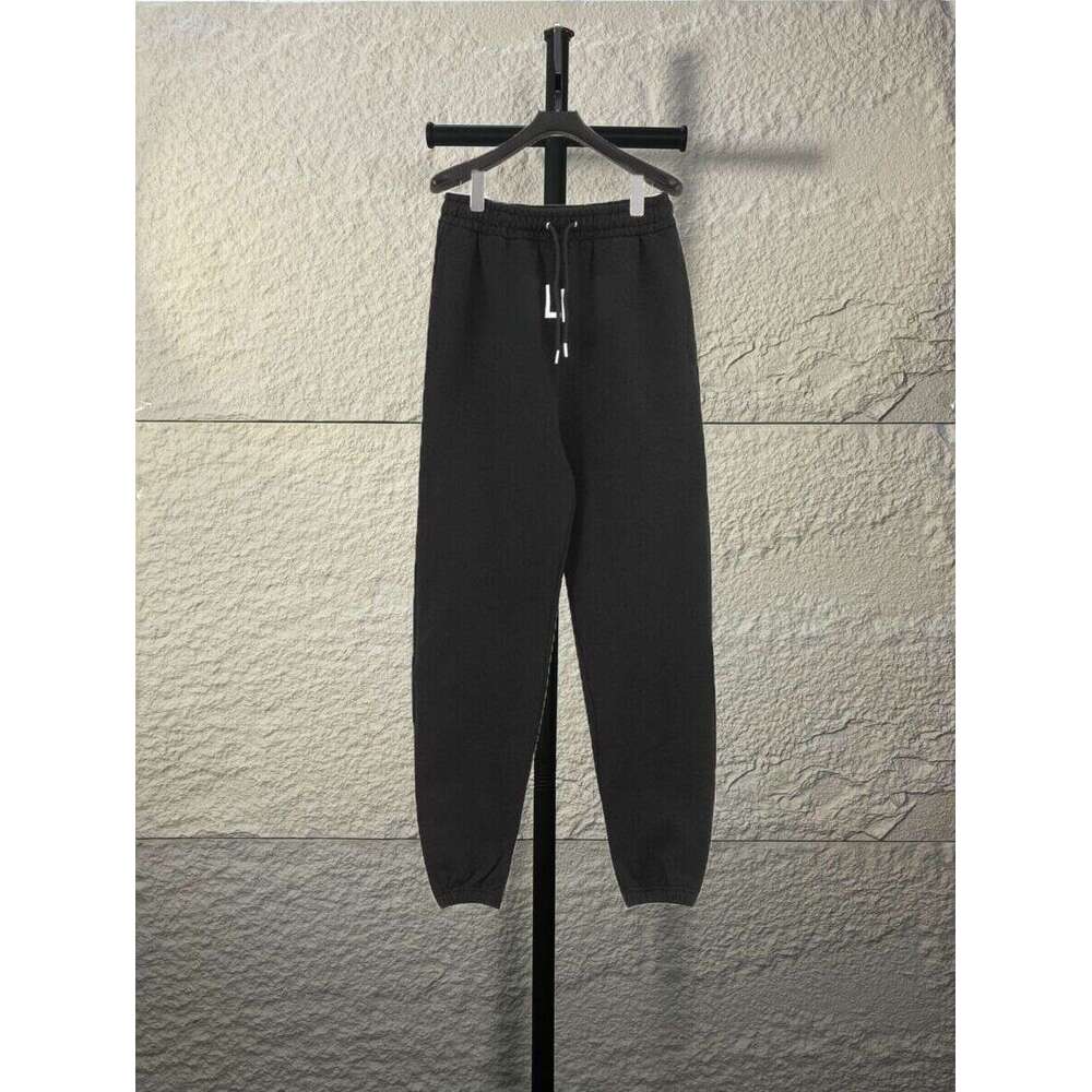 Printed Letter Tie Feet Guard Mao Songchao Brand Men's And Women's Same Style Elastic Tight Casual Pants