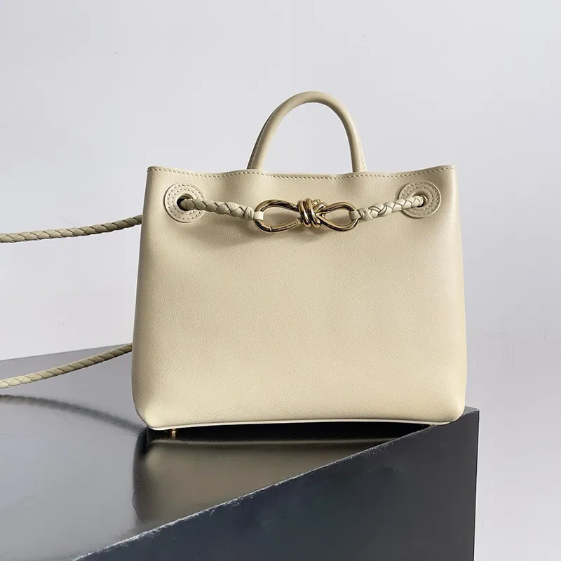 Designer Knitting Woven Top handle bag Large Brown Suede Tote Bag Handbag Crocodile leather with signature knot detail and sliding cross-body strap Mutil Size f6c