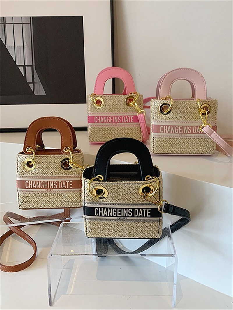 free shipping designer Shoulder Bags for woman Casual Fashion Knitting letter vintage Artwork flap