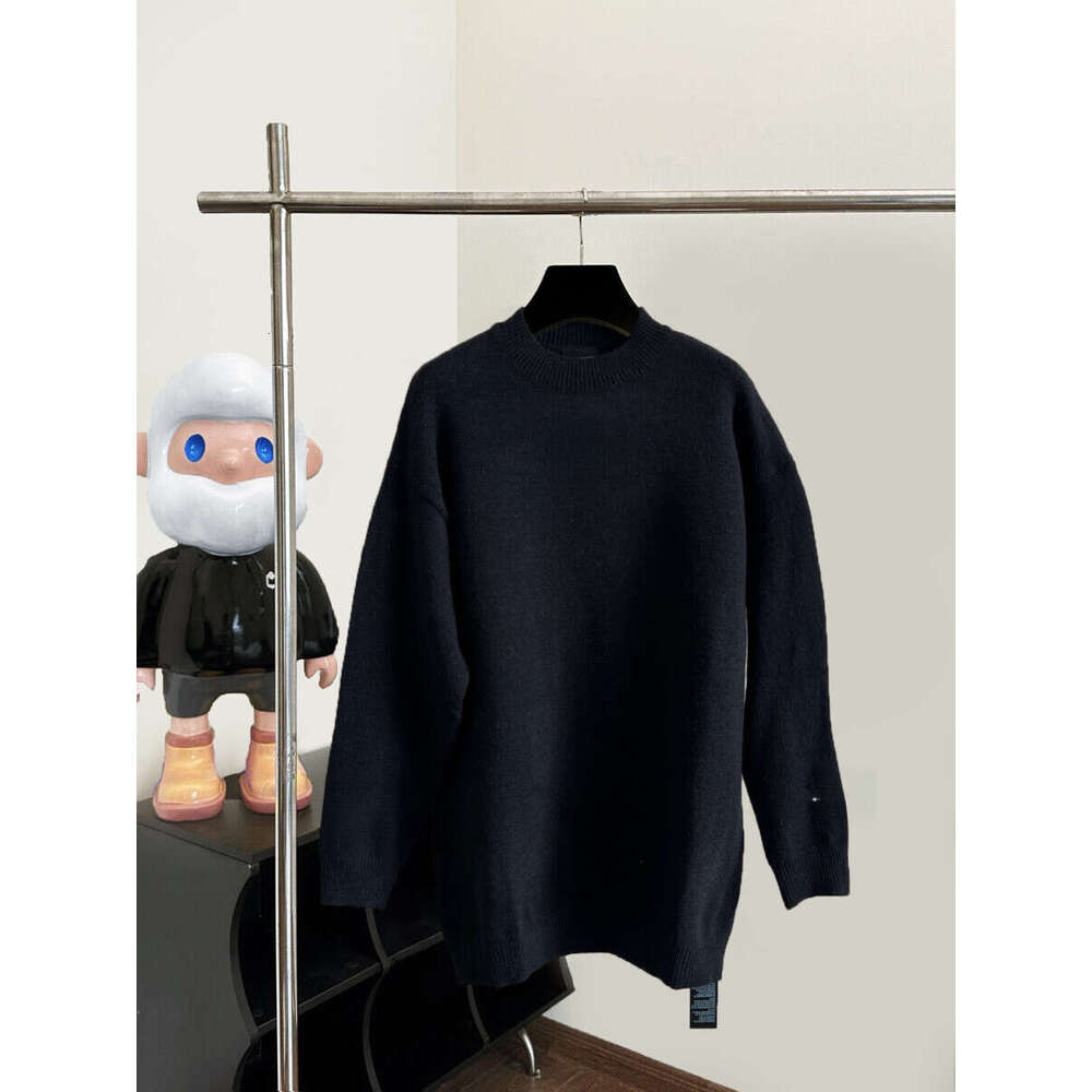 3M Letter Embroidered Long Sleeved Knitted For Men And Women Pullover Sweater