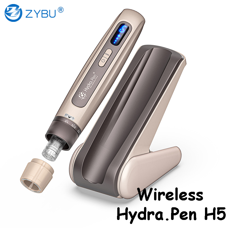 Dermapen H5 Newest wireless Hydra.Pen device 6 speeds MTS Beauty Machine Face Lifting EMS Microneedling Derma Hydra Pen Micro Current Automatical Seru