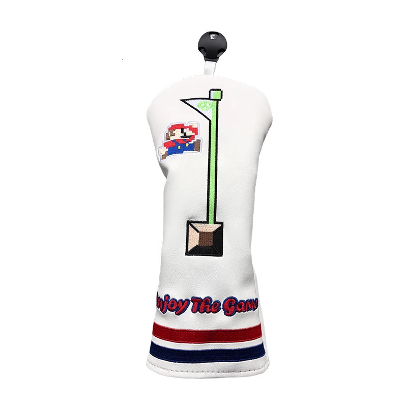 Mary Golf Wood Cover Driver Fairway Hybrid Putter Cover Waterproof Protector Set Soft Durable Golf headCovers 250312