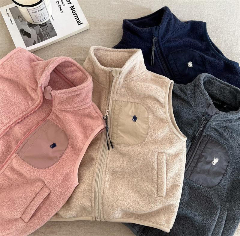 Designer Vest Kids Down cotton Vest Baby Clothing Winter Vest Warm Light Boys Girls Warm Casual Jacket