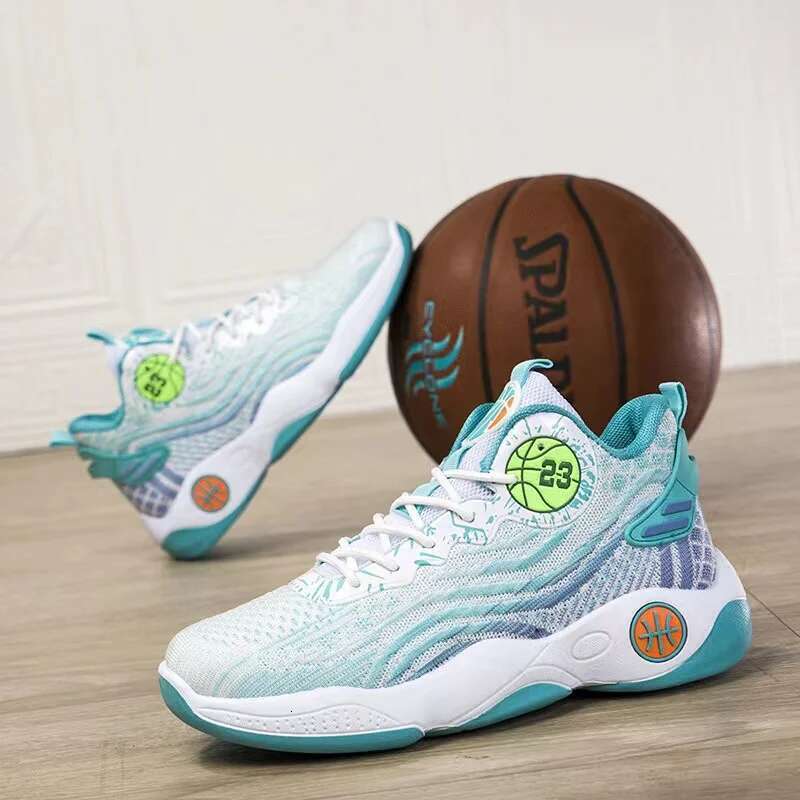 Men Basketball Outdoor Cushioning Non-slip Sport Breathable Casual Sneakers Athletic Fiess Training Footwear Shoes